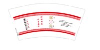 16251008（有改）朝阳惜时自习室 9盎司1千：佩佩威威3344 一次性定制纸杯、一次性广告纸杯设计图