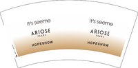 12251004 ARIOSE 7盎司5千：王文燕_2013 一次性定制纸杯、一次性广告纸杯设计图