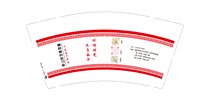 16251008（有改）朝阳惜时自习室 9盎司1千：佩佩威威3344 一次性定制纸杯、一次性广告纸杯设计图