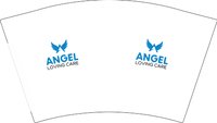 11251018ANGEL12盎司2千个（白高盖2000个）：猴子派来的救兵l 一次性定制纸杯、一次性广告纸杯设计图