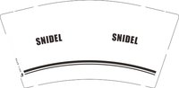 13251022SNIDEL9盎司1千：你好小朋友w 一次性定制纸杯、一次性广告纸杯设计图