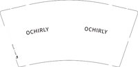 13251014OCHIRLY9盎司1千个：美美美美41894242 一次性定制纸杯、一次性广告纸杯设计图