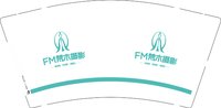 13251021 梵木摄影 9盎司1千个：tb175624529 一次性定制纸杯、一次性广告纸杯设计图