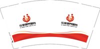 12251024乐享康养服务 9盎司1000个：337039119qg 一次性定制纸杯、一次性广告纸杯设计图