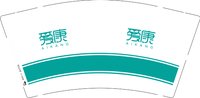 12251024爱康9盎司1千个：玛奇朵的手工作坊 一次性定制纸杯、一次性广告纸杯设计图
