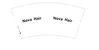 12251008有改 Nova Hair9盎司1千：zhanghong015016 一次性定制纸杯、一次性广告纸杯设计图