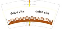 （印500个休白杯）12251005dolce vita9盎司加厚1千个：宝贝爱你lzl敏 一次性定制纸杯、一次性广告纸杯设计图
