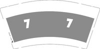 12251020数字7 9盎司加厚1千个：如_初 一次性定制纸杯、一次性广告纸杯设计图