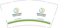 12251008HEALICORP9盎司加厚1千个（装1千一箱）：xbox360mel 一次性定制纸杯、一次性广告纸杯设计图