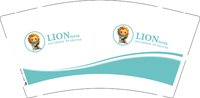 12251010LION9盎司1千：yangyang082014 一次性定制纸杯、一次性广告纸杯设计图