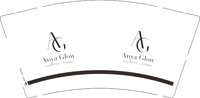 （印500修白）12251007 Anya Glow 9盎司加厚1千：vincyko1211 一次性定制纸杯、一次性广告纸杯设计图