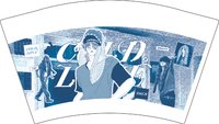 12251019 1107 12盎司1千个：念杭roy 一次性定制纸杯、一次性广告纸杯设计图