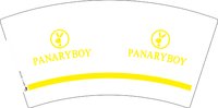12251008PANARYBOY 7盎司5000个：铭铭铭1898 一次性定制纸杯、一次性广告纸杯设计图