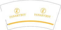 12251008（500一箱）PARTOBOY 7盎司5千个：tb633012_99 一次性定制纸杯、一次性广告纸杯设计图