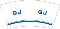 13251005QJ9盎司1千个：银河小战士 一次性定制纸杯、一次性广告纸杯设计图