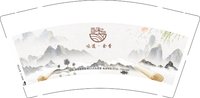 12251009 味道·余香 9盎司5千个：tutu201203012959 一次性定制纸杯、一次性广告纸杯设计图