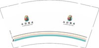 12251010 今后美术9盎司1千个：1818187yu 一次性定制纸杯、一次性广告纸杯设计图