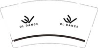 12251017UL DANCE9盎司1千个：tb393578680 一次性定制纸杯、一次性广告纸杯设计图