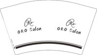 12251017ORO12盎司1千：小人小大人 一次性定制纸杯、一次性广告纸杯设计图