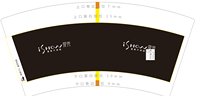 12251008I·SHOW 7盎司1千个：c小草y 一次性定制纸杯、一次性广告纸杯设计图