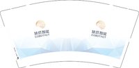 （印500修白）12251008慧感智能9盎司加厚1千：hello_kola 一次性定制纸杯、一次性广告纸杯设计图