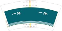 3141119 一池 9盎司1000个：251120-344048289401798 一次性定制纸杯、一次性广告纸杯设计图