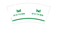 12251117 MEITA 健身9盎司加厚2千：tb426884469 一次性定制纸杯、一次性广告纸杯设计图