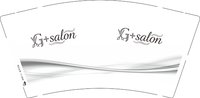 3141129 G➕salon 9盎司1000个：251129-646520532602258 一次性定制纸杯、一次性广告纸杯设计图