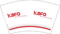 12251124kafo12盎司1千：一只闹闹呀 一次性定制纸杯、一次性广告纸杯设计图