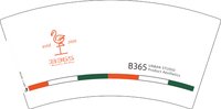 12251122改 b365 7盎司1千个：漠视无语 一次性定制纸杯、一次性广告纸杯设计图