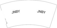 12251129JNBY 7盎司5千个：caoyling 一次性定制纸杯、一次性广告纸杯设计图