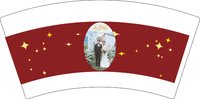 12251123结婚照 7盎司1000个：安宜宝宝宝 一次性定制纸杯、一次性广告纸杯设计图