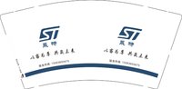 12251114 晟特9盎司加厚1千个：梦想家582915966 一次性定制纸杯、一次性广告纸杯设计图
