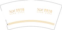3141217 香秀空间 7盎司1000个：251217-593058937261450 一次性定制纸杯、一次性广告纸杯设计图