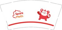 12251205Spark9盎司1千：淄博刘曼 一次性定制纸杯、一次性广告纸杯设计图