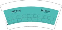 15251212 瑞尔特 7盎司2000个 ：小胡微信郑晓婷 一次性定制纸杯、一次性广告纸杯设计图