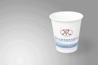 12251215 9盎司加厚1万个；飘洋过海7539 一次性定制纸杯、一次性广告纸杯设计图