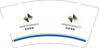 12251218改 DeepRespond Al9盎司加厚2千：yummy旭 一次性定制纸杯、一次性广告纸杯设计图
