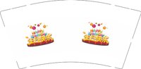 12251215生日快乐 9盎司1千个：18785140967yxh 一次性定制纸杯、一次性广告纸杯设计图