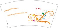 13251218 SIAMTECH 9盎司加厚2千个：汪钱英 一次性定制纸杯、一次性广告纸杯设计图