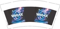 3141217 web4x 9盎司350g专版1000个：251217-191186869911096 一次性定制纸杯、一次性广告纸杯设计图