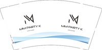 12251211mm party 9盎司1000个：ysp13604729968 一次性定制纸杯、一次性广告纸杯设计图