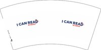 3141219 爱可睿英语 7盎司1000个：251219-526857060642450 一次性定制纸杯、一次性广告纸杯设计图