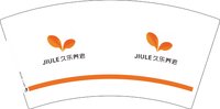 3141218 久乐养老 7盎司2000个：251218-091991642402248 一次性定制纸杯、一次性广告纸杯设计图