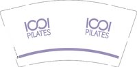 1221517PILATES9盎司1千个：庞婷儿1 一次性定制纸杯、一次性广告纸杯设计图