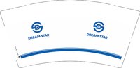 12251217 DREAM-STAR9盎司1千：tb367670752 一次性定制纸杯、一次性广告纸杯设计图