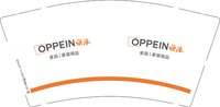 12251204欧派9盎司1千个：tb90413110354 一次性定制纸杯、一次性广告纸杯设计图