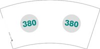 3141205 380 7盎司1000个：251205-460681418262560 一次性定制纸杯、一次性广告纸杯设计图
