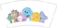 12251209卡通图9盎司加厚1千只：石春玲22 一次性定制纸杯、一次性广告纸杯设计图