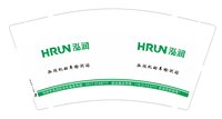 12251208泓润 9盎司加厚5千个：tb33187787 一次性定制纸杯、一次性广告纸杯设计图